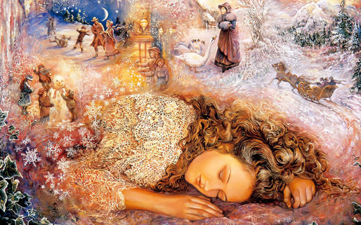 Mulher deitada simbolizando os sonhos
