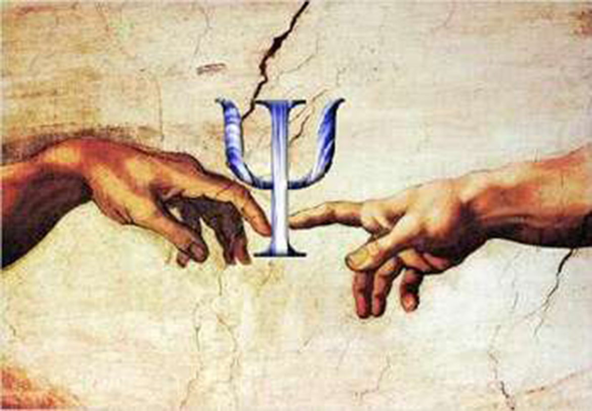 Imagem representando a relação das crenças religiosas/religiosidade e a psicologia